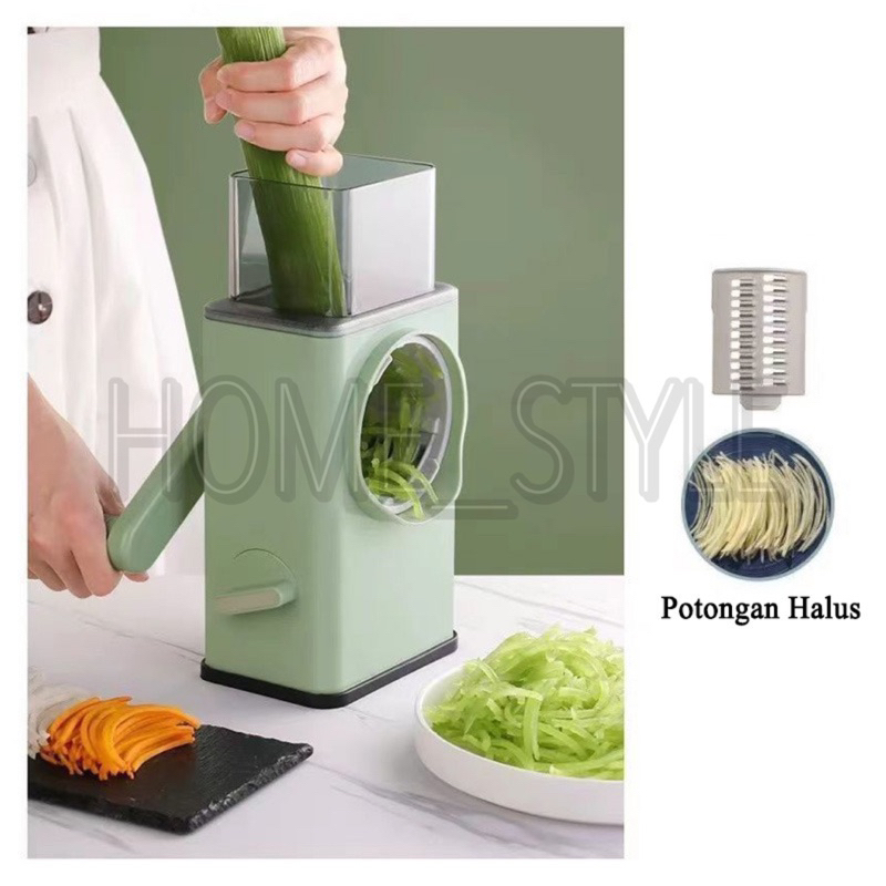 ALAT PEMOTONG SAYURAN / VEGETABLE CUTTER MACHINE MULTI FUNCTION / GILINGAN SAYUR / PARUTAN SERBAGUNA 0165