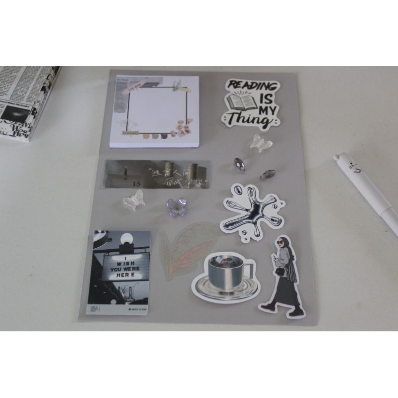 

MEMO PAD / STICKY NOTE SET JOURNAL KIT - PREMIUM - SCRAPBOOK - DIY