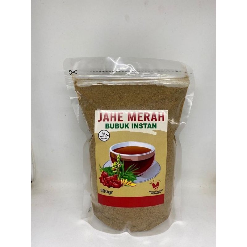 JAHE MERAH 1KG BUBUK MURNI PLUS GULA AREN