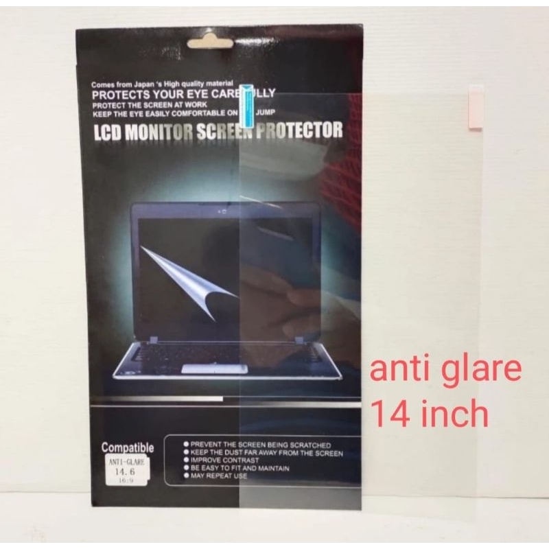 Anti gores laptop 14 inch ANTI GLARE / MATTE / DOP