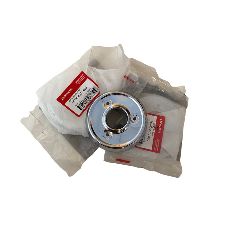 Cover tutup knalpot belakang honda tiger revo tirev original baru AHM