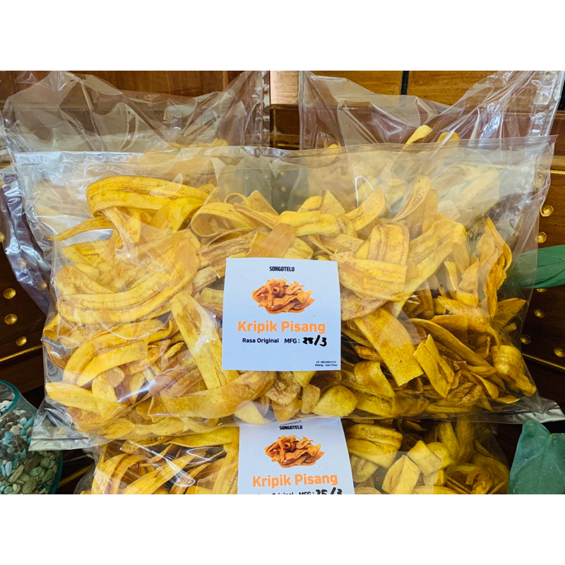 Kripik Pisang Kiloan / Grosir Kripik Pisang / Kripik Pisang Original / Kripik pisang 1kg