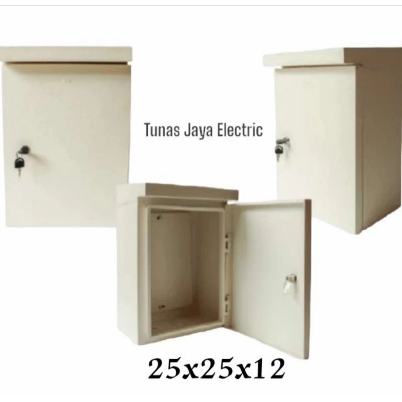 Box Panel Listrik 25x25x12 Model Topi (Kunci Putar)