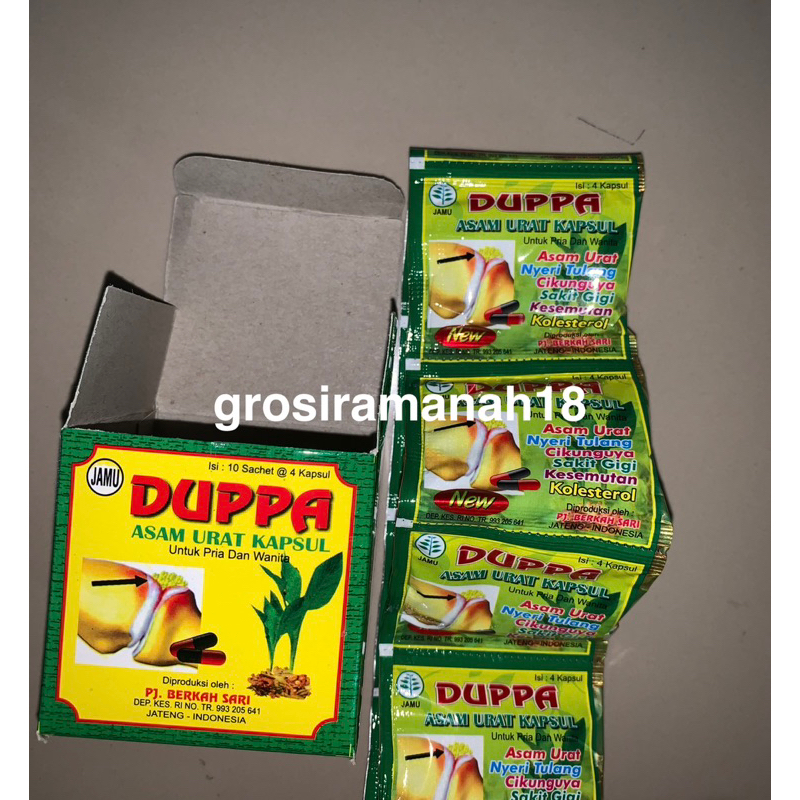 

DUPPA ASAM URAT KAPSUL ORIGINAL