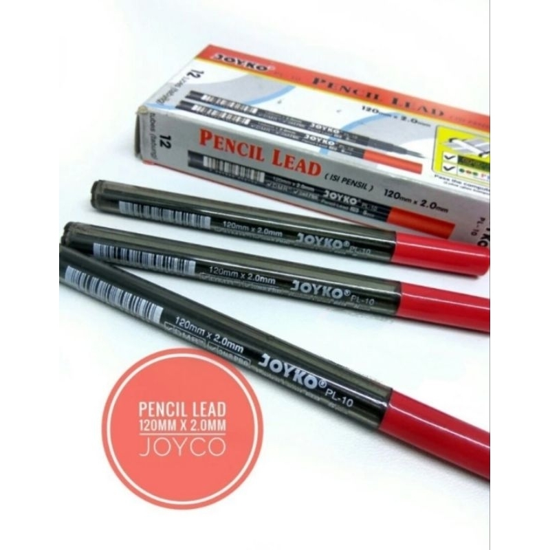 

Isi pensil mekanik Joyko PL 10 refill mecanic pencil leads