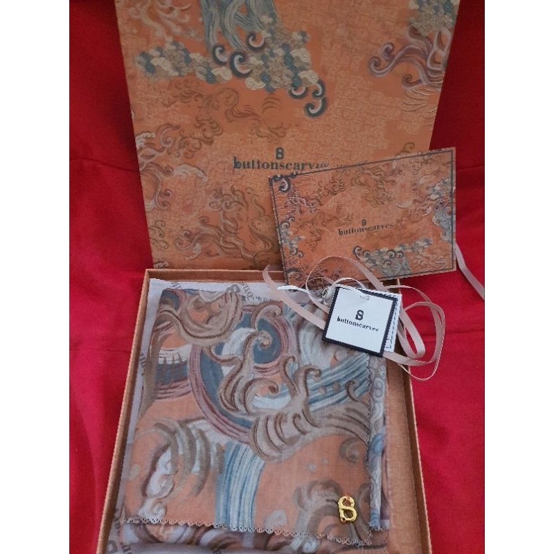 buttonscarves wave series sunset