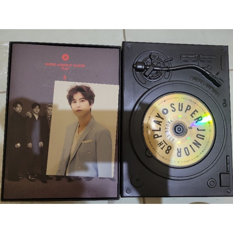 Super Junior 8th Album Play - Pause ver (Postcard Kyuhyun)