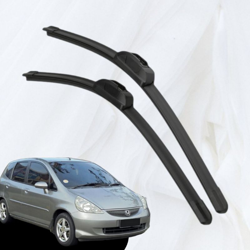 WIPER DEPAN FRAMELESS HONDA JAZZ GD3 i-DSI VTEC UK 24&quot; - 14&quot;