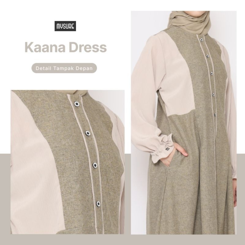 GAMIS CASUAL KEKINIAN KAANA DRESS