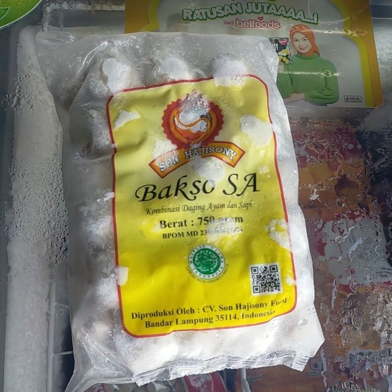 

Bakso Sony SA Lampung 750 gr Tanpa Bumbu Bakso