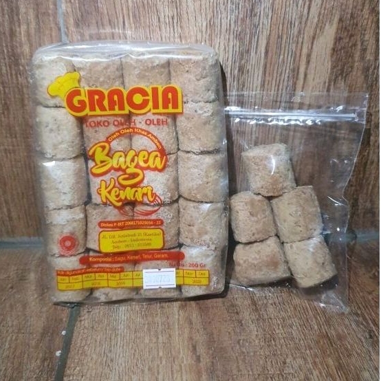 

Original Bagea Kenari Ambon| Kemasan Repacking isi 5 | Bagea Kenari Gracia Ambon