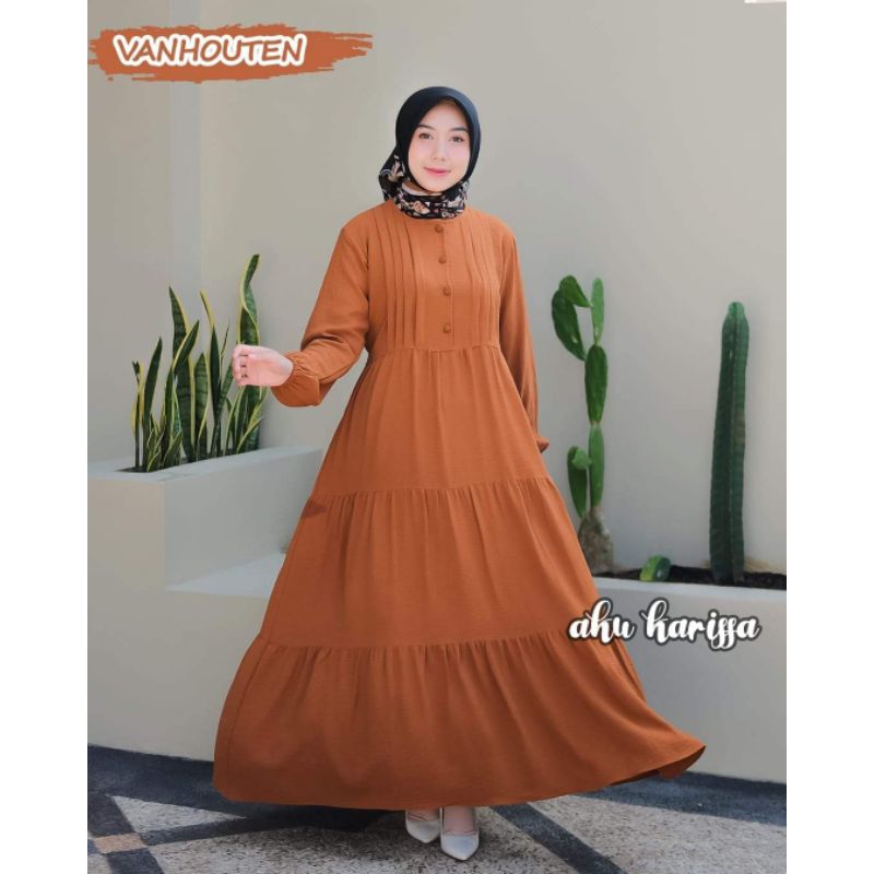 GAMIS HAWA ORIGINAL AKU KARISSA DRESS CANTIK OOTD WANITA VIRAL