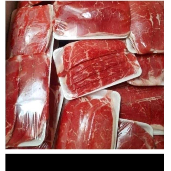 

daging slice non lemak