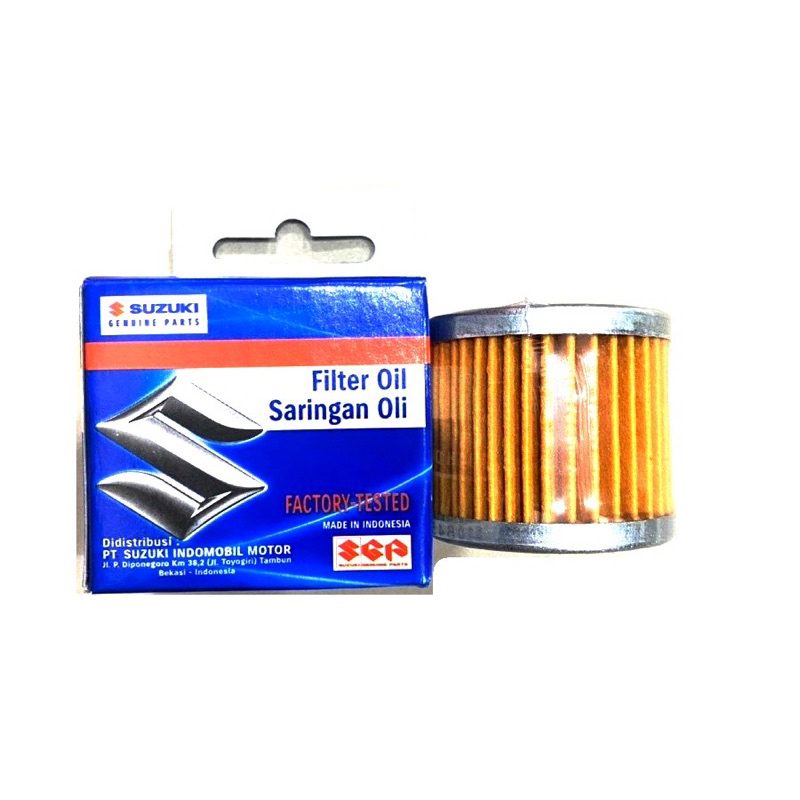 Filter Oli Suzuki 16510-B45H20-N000  Filter Oli Suzuki Smash - Skywave - Satria FU - Skydrive - Spin Thunder 125 Original