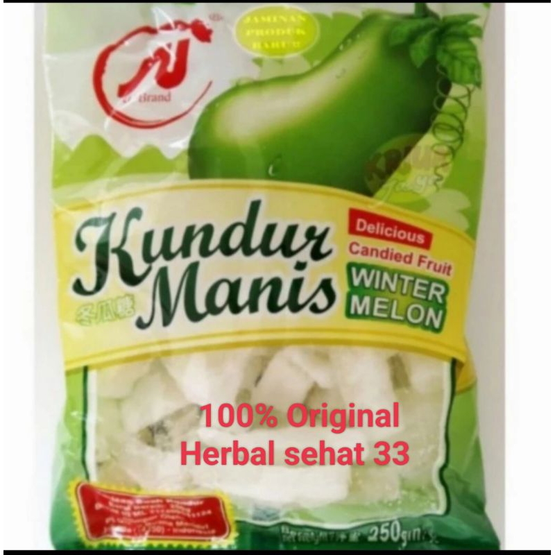 

kundur manis tangkwe winter melon kering manis 250g