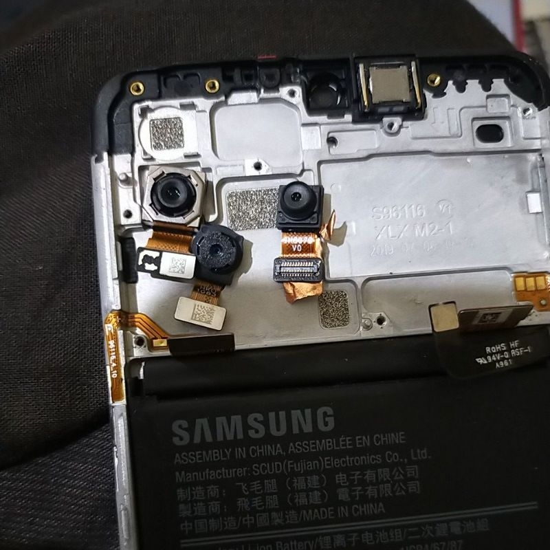 kamera depan belakang samsung a10s