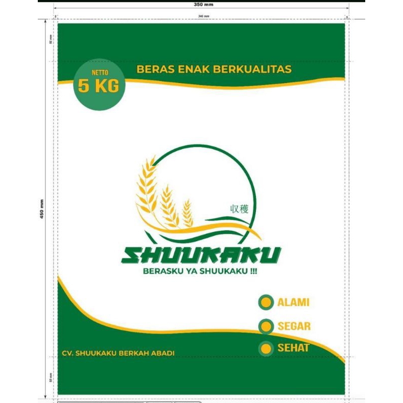 

Plastik beras 5kg