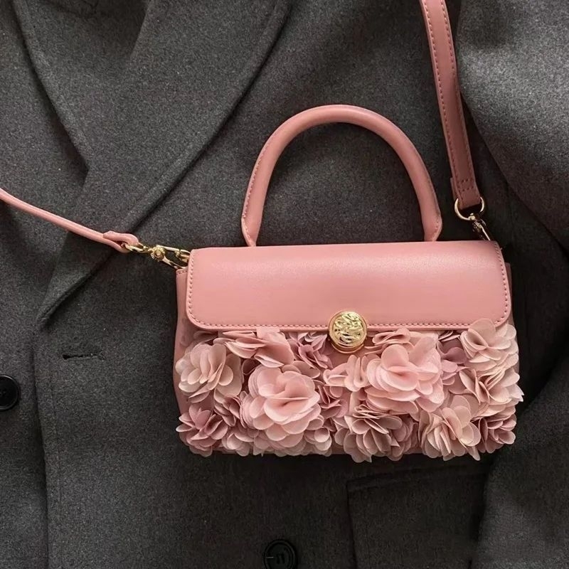 11.11 SALE | CK Floral Mesh Top Handle Bag