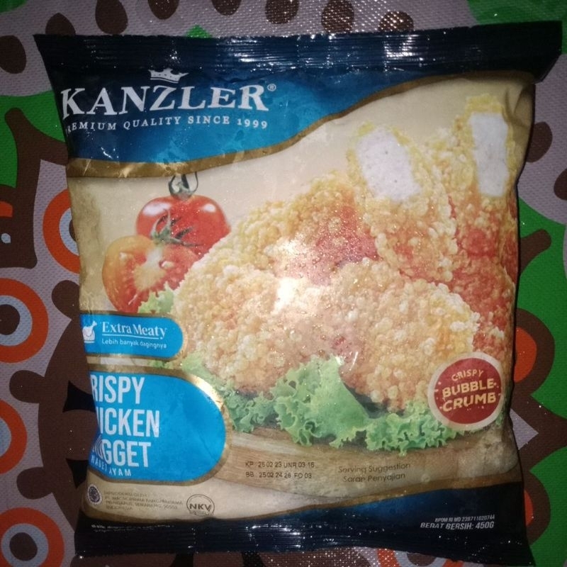 

Crispy Chicken Nugget Kanzler 450G