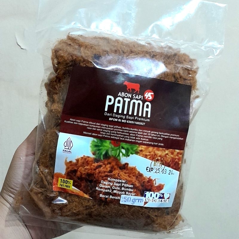 

ABON SAPI PREMIUM PADMA KHAS SOLO 250 gram