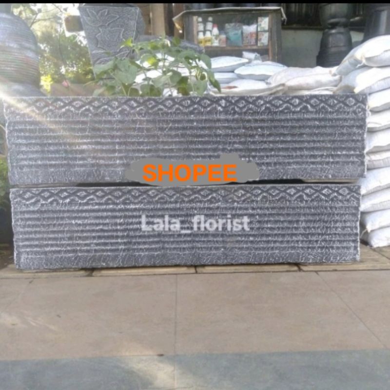 POT PANJANG 1METER / POT TANAMAN / POT SEMEN / POT MINIMALIS / POT SEMEN 100CM / POT BETON / POT UNT