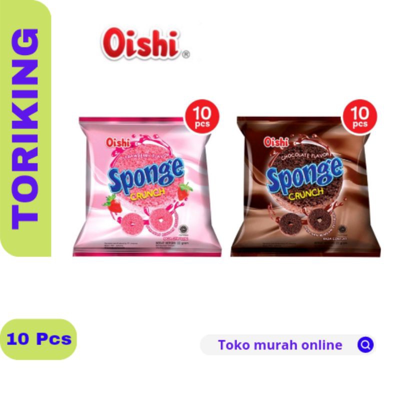 

OSIHI SPONGE - COKLAT/STRAWBERRY ( 1 Renceng isi 10 Pcs @9gr)