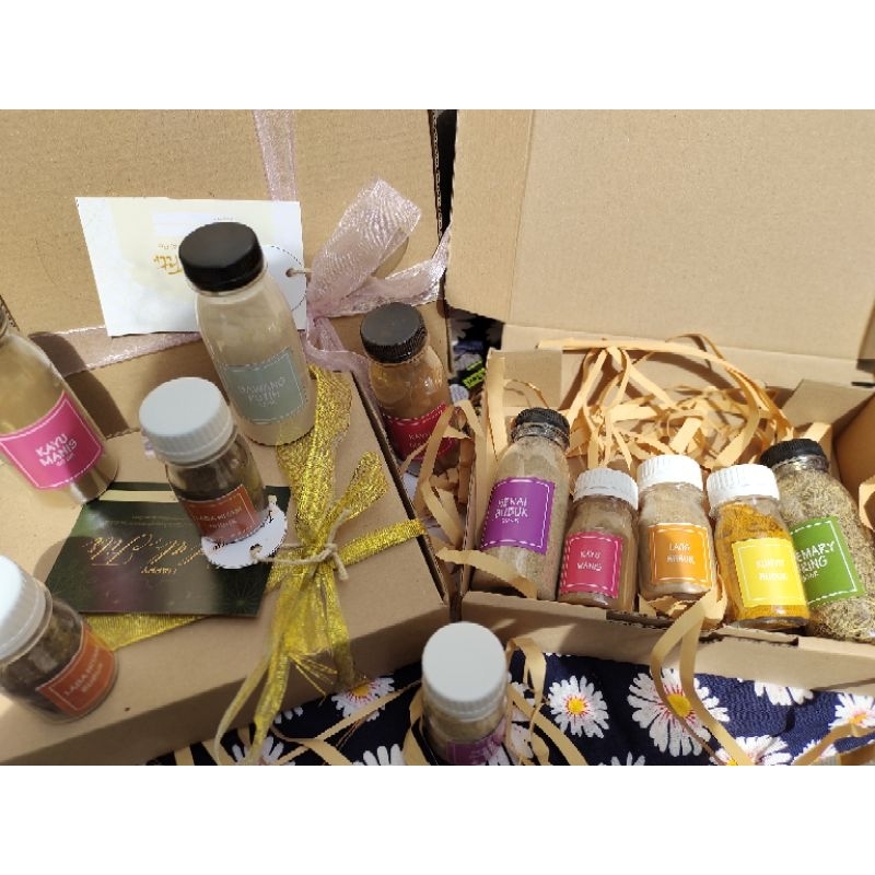 

Hampers box bumbu mix
