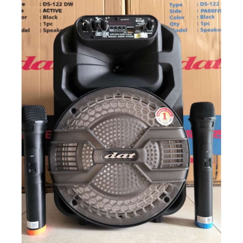 Speaker Portabel Aktif Bluetooth Dat 10 Inch