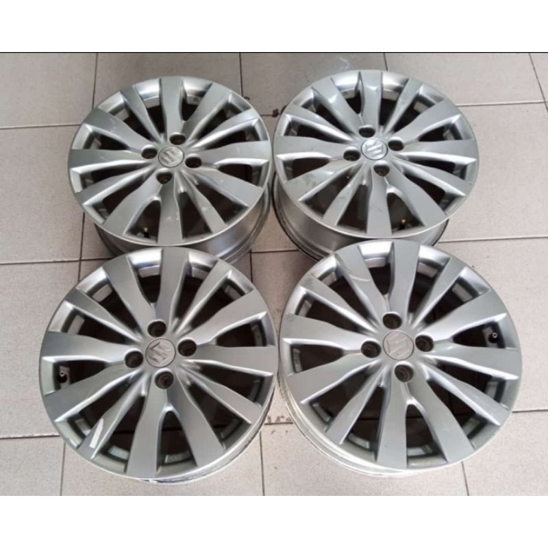 Velg Oem Ring 16 Velg Bekas Copotan Mobil Swift Gt R16 Lebar 6 Et45 Velg Second Untuk Mobil Raize, R