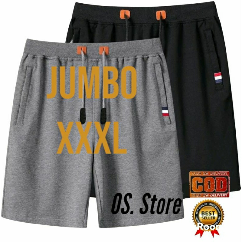 CELANA PENDEK JUMBO BEBY TERY KOLOR BIG SIZE CELANA SANTAI CELANA PENDEK KOLOR PRIA JUMBO KOLOR OVERSIZE