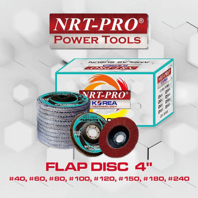 flap disc / amplas susun 4&quot; GT / NRT PRO