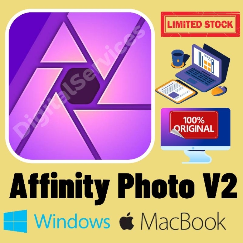 (Win/Mac) Affinity 2 Best Seller Designer 2,  Photo 2, Publisher 2 for Windows/Mac