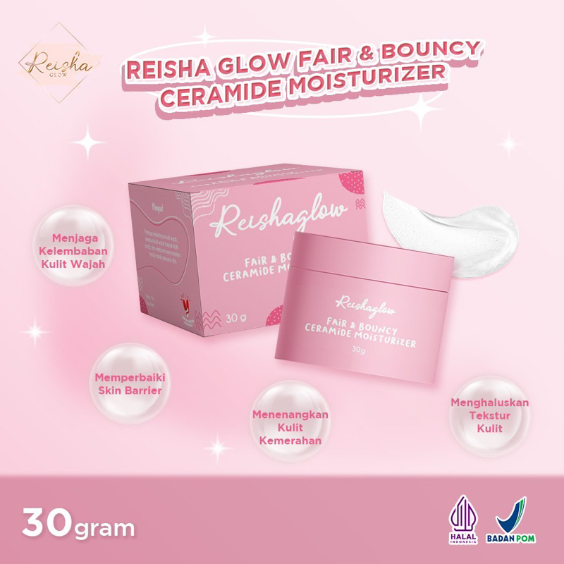 Reisha Glow Fair &amp; Bouncy Moisturizer