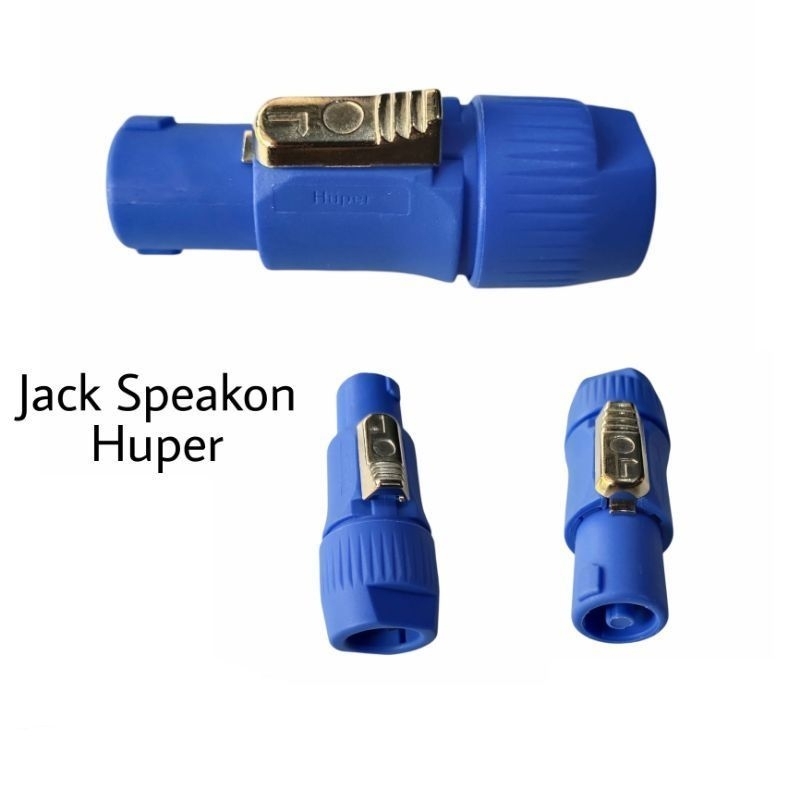 jack spikon HUPER HUE017/4P jek speakon huper original