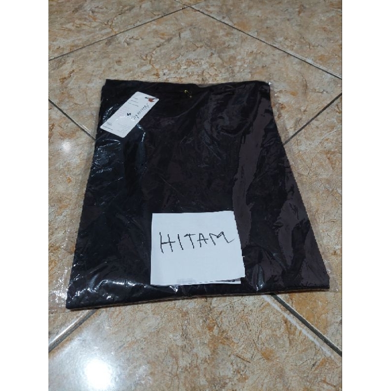 Kaos Polos, Cotton Combed 24s (Hitam)