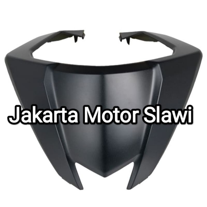 53208-K2V-N30MGB cover handle visor batok depan vario 125 new 2023 hitam doff asli Honda