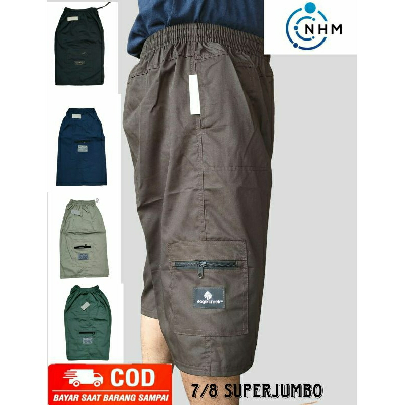 Celana Kolor Panjang 7/8 Super Jumbo  Celana Kolor Panjang Pria 7/8 7 8 Celana Big Size Jumbo Pria J