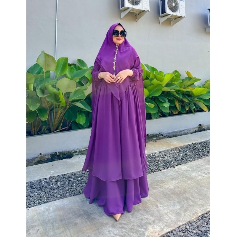 Gamis Syari Ameena Ori Fazle Collection