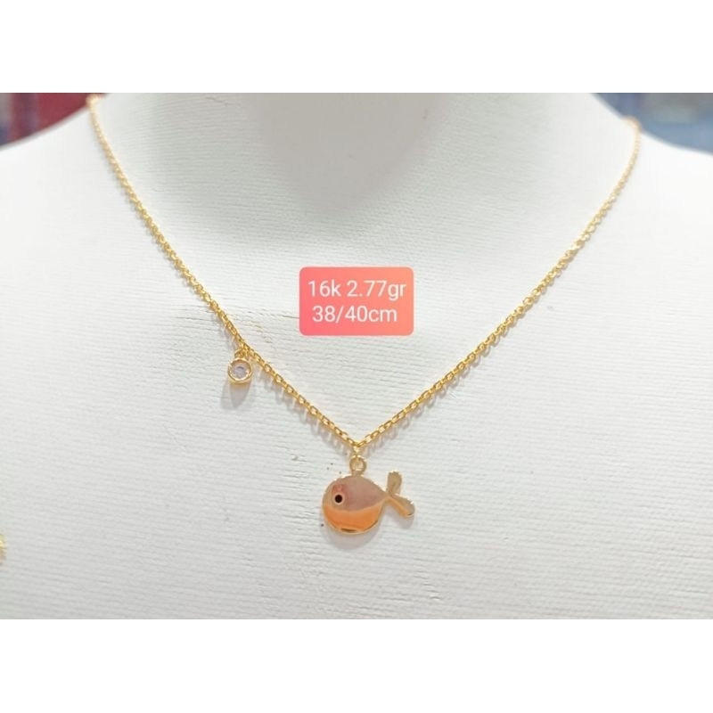 Kalung emas 70 ikan