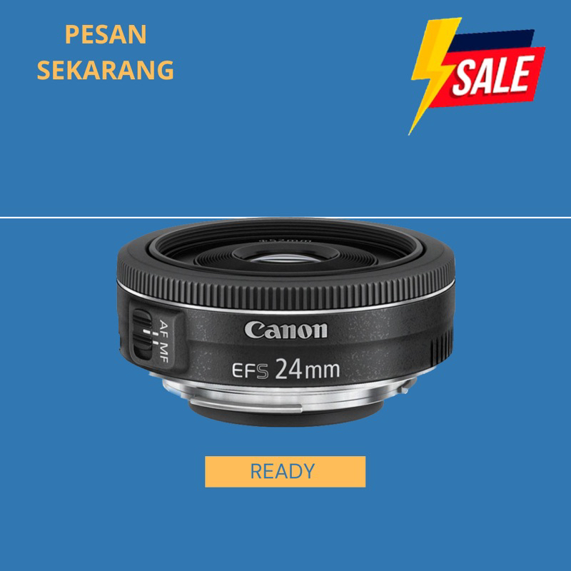 LENSA FIX 24MM CANON MURAH BOKEH TAJAM
