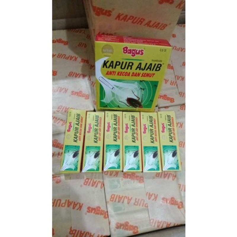 Kapur Ajaib Merk Bagus Anti Kecoa &amp; Semut Original/Kapur Bagus isi 2pcs