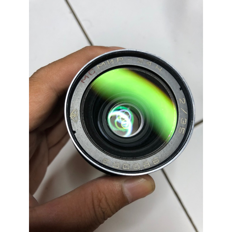 Lensa Manual MC MIR-24 H (MC MNP-24H) 35mm f2 mount Nikon Ai