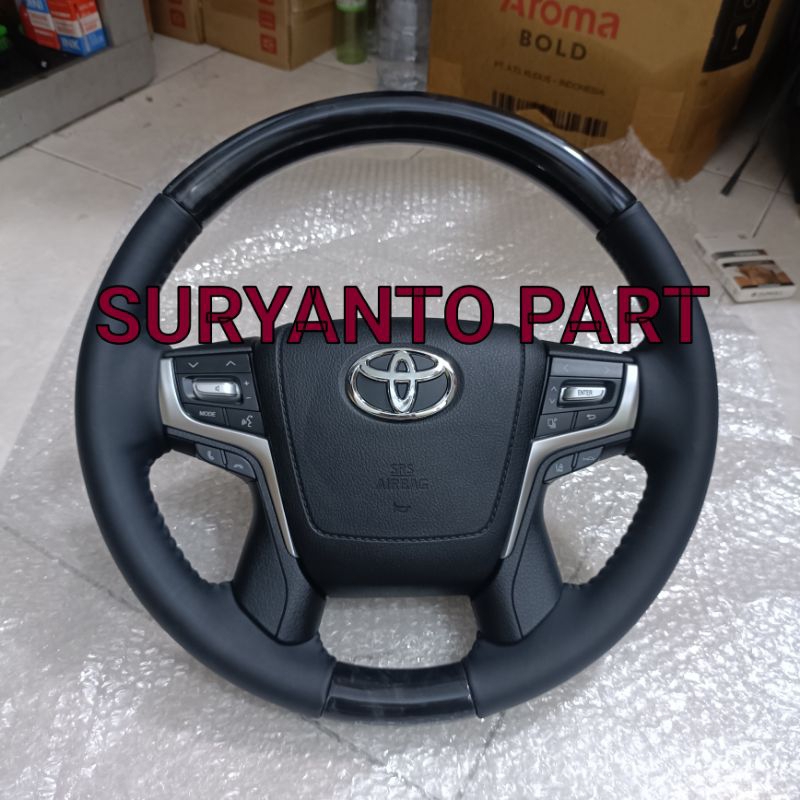 Lingkar Stir Airbag Komplit Airbag Steer Toyota Land Cruiser Prado Original