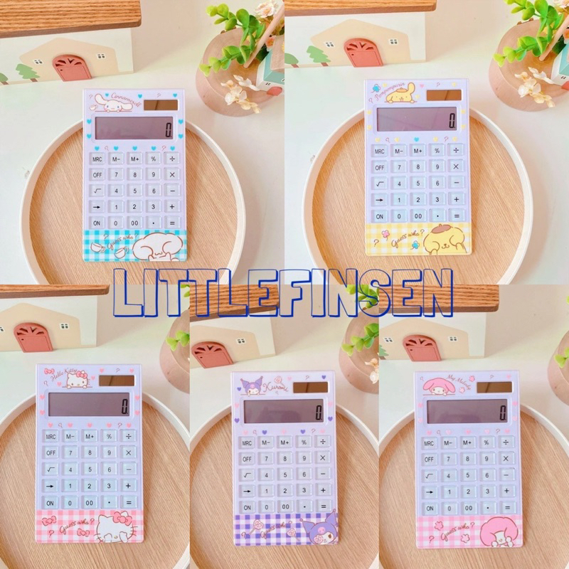 

calculator sanrio/calculator lucu/calculator hello kitty/melody/kalkulator sanrio lucu