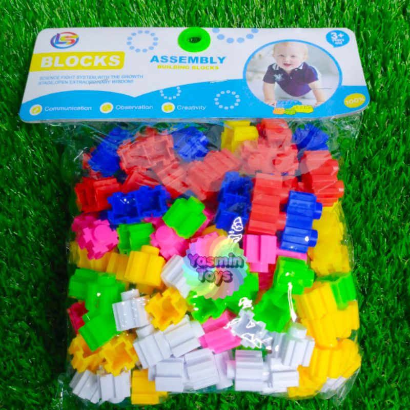 LB4 MAINAN LEGO ASSEMBLY BLOCKS