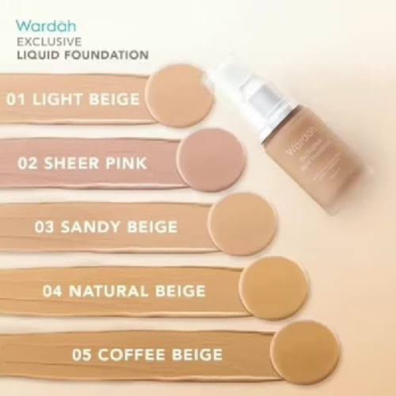 Wardah Exlusive Liquid Foundation 20ml