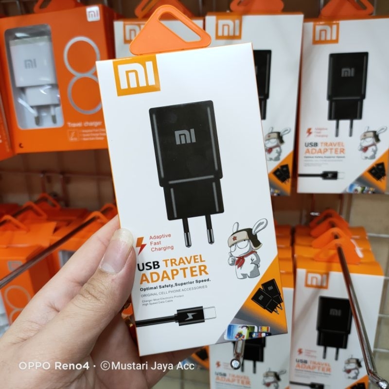 CHARGER XIAOMI MI6 2A QC 3.0 MDY-08 MICRO &amp; TYPE C TC XIAOMI MI6