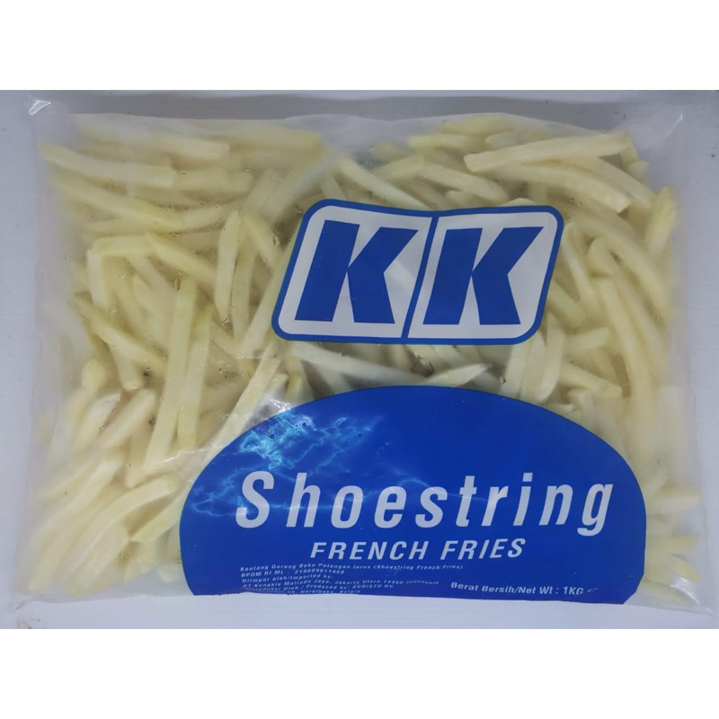 

KK Kentang Shoestring 1Kg / Kentang Goreng 1kg