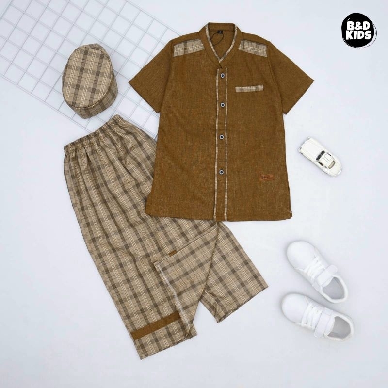 Koko Sarcel Malik Katun Madinah (3-12 tahun) | B&amp;D Kidswear Original