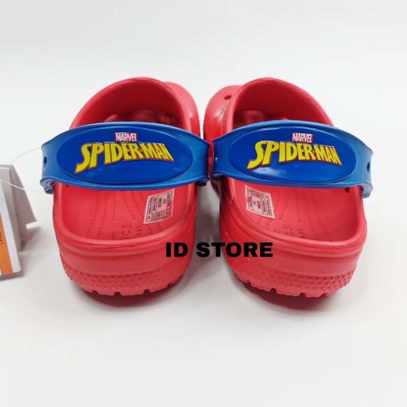 CROCS ANAK SPIDERMAN/SANDAL CROCS ANAK LAKI LAKI/SANDAL CROCS